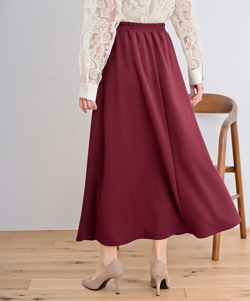 rps（アールピーエス）の「カットジョーゼットフレアースカート（スカート・レディース・ブラック/ブルー/ボルドー・フリー）」の12枚目の写真