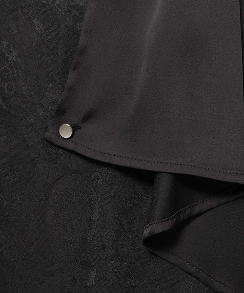 HARE（ハレ）の「ツヤジャガードフレアスリーブブラウス(HARE)（シャツ/ブラウス・レディース・オフホワイト/ブラック・FREE）」の22枚目の写真