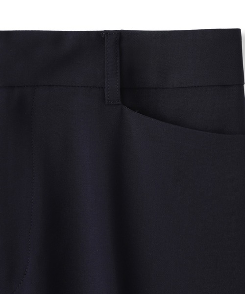 LAUTREAMONT(ロートレアモン)の「トリクシオンテーパードパンツ≪セットアップ対応/手洗い可能≫(その他パンツ・レディース・ネイビー/ブラック・11号/9号/7号)」の6枚目の写真