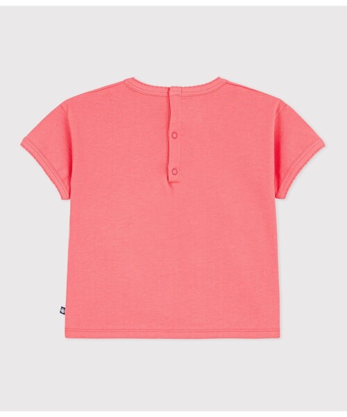 PETIT BATEAU(プチバトー)の「コットンプリント半袖Tシャツ(Tシャツ/カットソー・キッズ・ライトピンク・12MONTH/18MONTH/24MONTH/36MONTH)」の8枚目の写真