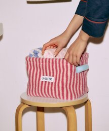 SAHIR（サヒール）の「【SAHIR サヒール】Fabric basket　S（収納グッズ）」