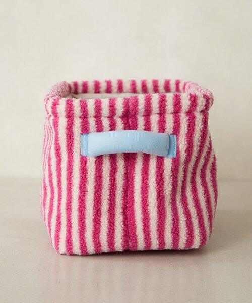 SAHIR（サヒール）の「【SAHIR サヒール】Fabric basket　S（収納グッズ・レディース・ブルー・0）」の10枚目の写真
