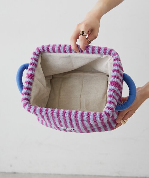 SAHIR(サヒール)の「【SAHIR サヒール】Fabric basket S(収納グッズ・レディース・ブルー/ブルー系その他・0)」の8枚目の写真