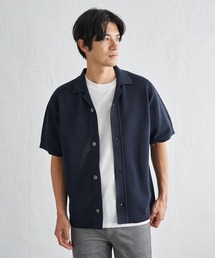 ikka（イッカ）の「【洗濯機で洗える／2点セット】GOKU楽ニットシャツインナーセット（アンサンブル）」