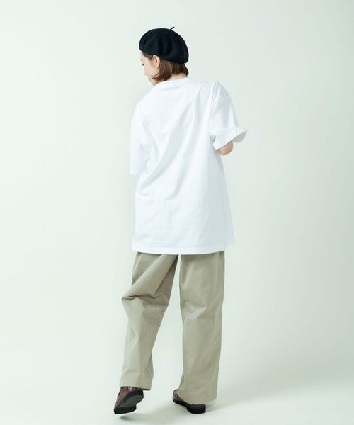 PAR ICI（パーリッシィ）の「大桃洋祐×PAR ICI ダイバープリントTシャツ（Tシャツ/カットソー・レディース・ホワイト・S/L）」の8枚目の写真