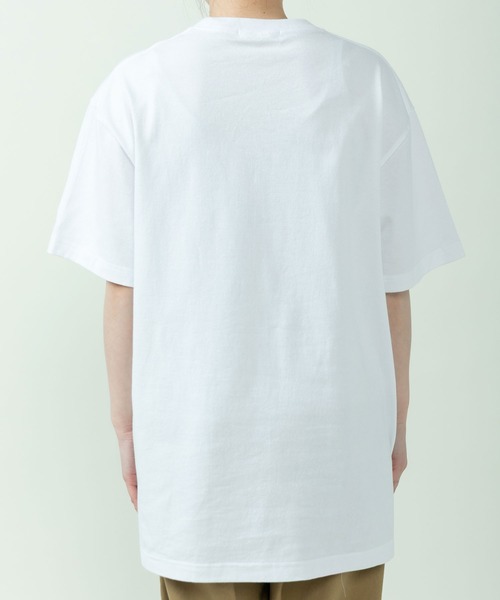 PAR ICI（パーリッシィ）の「大桃洋祐×PAR ICI ダイバープリントTシャツ（Tシャツ/カットソー・レディース・ホワイト・S/L）」の14枚目の写真