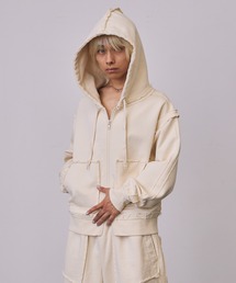 a2o（エーツーオー）の「ジップアップパーカー（パーカー）」