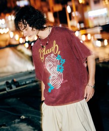 glamb | Spiral Flower T-Shirt / スパイラルフラワーTシャツ(Tシャツ/カットソー)