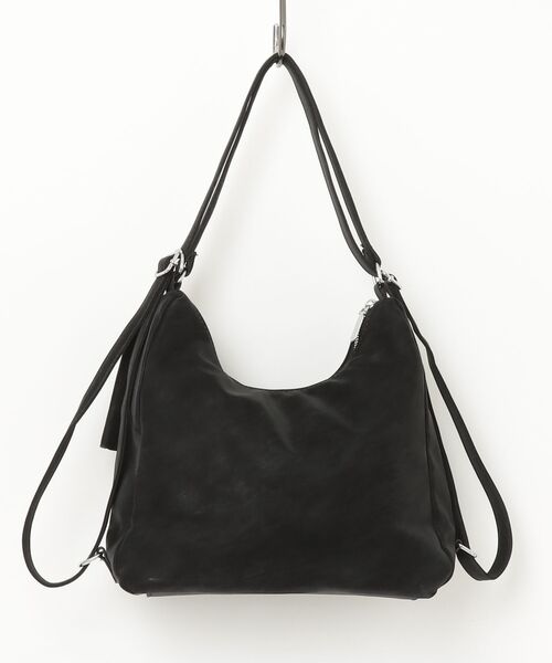 SALTMINT（ソルトミント）の「Y2K ポーチチャーム付きスエードコンビ バッグ/2WAY（ショルダーバッグ・レディース・ブラック/ダークブラウン・FREE）」の13枚目の写真