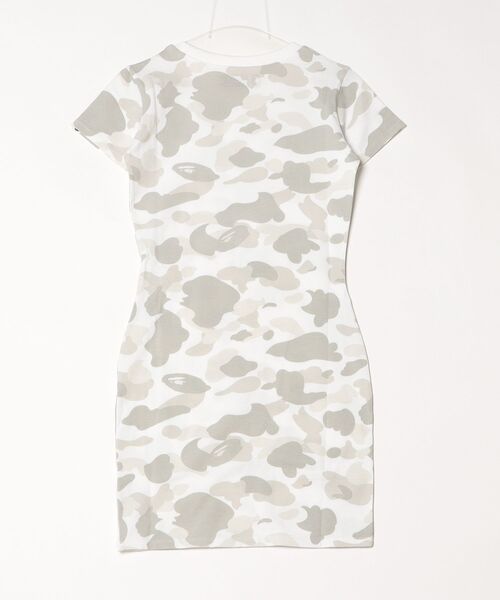 A BATHING APE（アベイシングエイプ）の「COLOR CAMO JERSEY DRESS（ワンピース・レディース・ピンク/ホワイト・MEDIUM/X-SMALL/SMALL）」の7枚目の写真