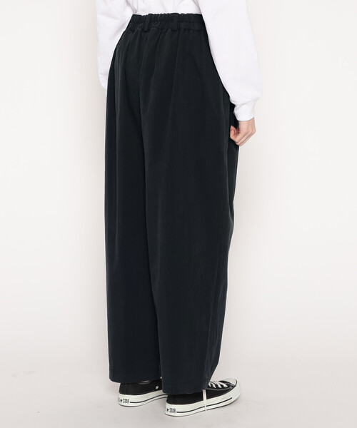 DANTON(ダントン)の「Women's C/N Twill Double Pleated Easy Pants(チノパンツ・レディース・オリーブ/チャコール/ベージュ/ネイビー・36/38)」の10枚目の写真