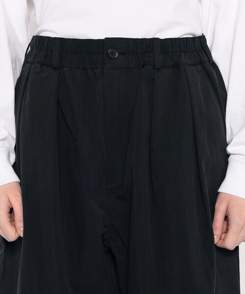 Women's C/N Twill Double Pleated Easy Pants（チノパンツ）｜DANTON