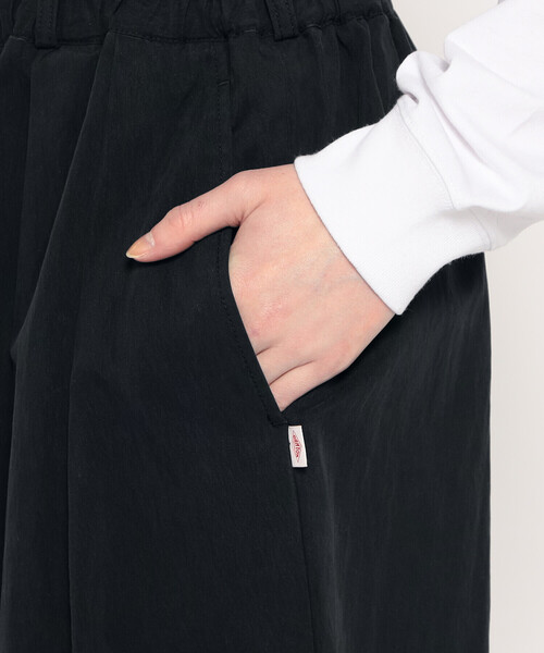 DANTON(ダントン)の「Women's C/N Twill Double Pleated Easy Pants(チノパンツ・レディース・オリーブ/チャコール/ベージュ/ネイビー・36/38)」の13枚目の写真