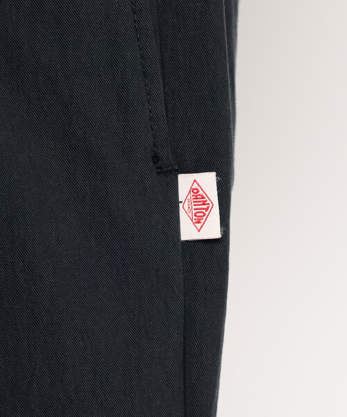DANTON(ダントン)の「Women's C/N Twill Double Pleated Easy Pants(チノパンツ・レディース・オリーブ/チャコール/ベージュ/ネイビー・36/38)」の15枚目の写真
