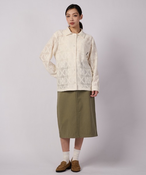 Eddie Bauer（エディーバウアー）の「フローイ レース 長袖シャツ（シャツ/ブラウス・レディース・ベージュ/セージグリーン/オフホワイト/ブラック・L/M/S/XL）」の7枚目の写真