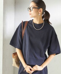 SLOANE | 【SHIPS別注】SLOANE:〈手洗い可能〉半袖 ショート スウェット(Tシャツ/カットソー)