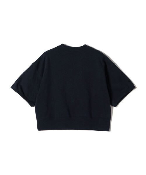 SLOANE（スローン）の「【SHIPS別注】SLOANE:〈手洗い可能〉半袖 ショート スウェット（Tシャツ/カットソー・レディース・ライトグリーン/ネイビー・ONE SIZE）」の22枚目の写真