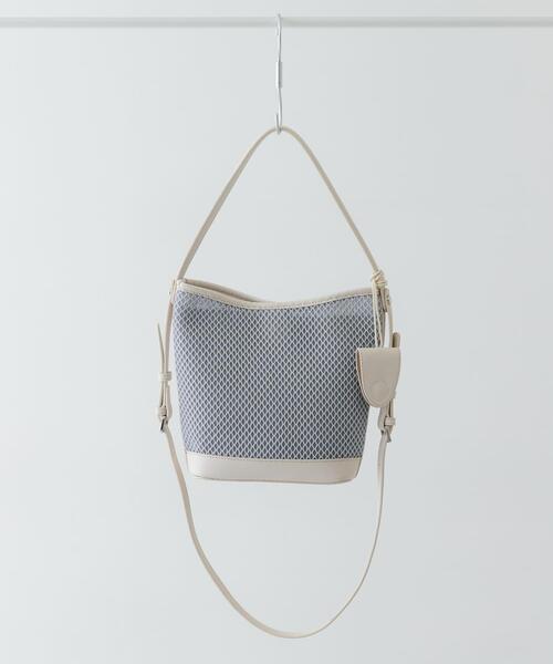 RODE SKO（ロデスコ）の「グラスホルダーセットメッシュ2WAYバッグ（ショルダーバッグ・レディース・グレー/ダークブラウン/ブラック・ONE）」の2枚目の写真
