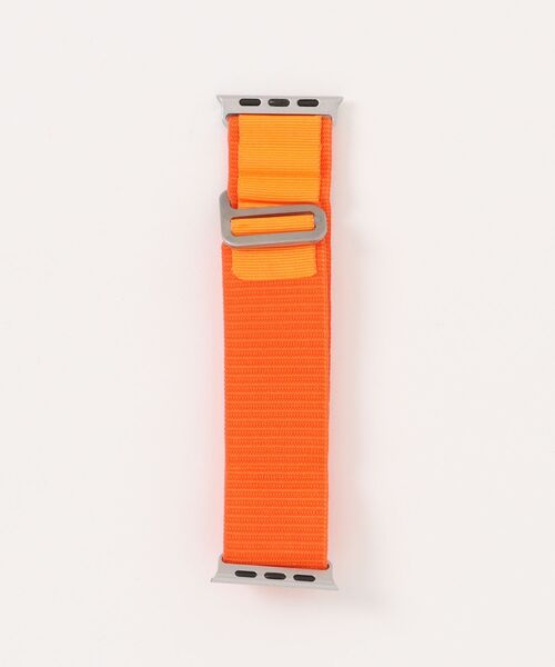 Fun & Daily(ファンアンドデイリー)の「Nylon Loop Apple Watch Band / アップルウオッチ(デジタル腕時計・メンズ・オレンジ/グリーン/ブラック/オリーブ・A/B)」の11枚目の写真