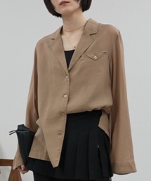 STYLEMIXER（スタイルミキサー）の「テーラーカラーオープンシャツ（シャツ/ブラウス）」