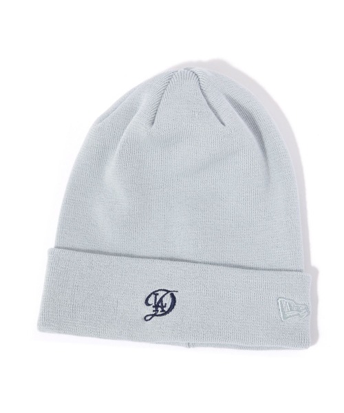 Heather（ヘザー）の「【NEW ERA/ニューエラ】ロゴニットビーニー　617688（ニットキャップ/ビーニー・レディース・グレー/ダークグレー/ベージュ・FREE）」の2枚目の写真