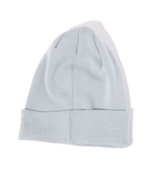 Heather（ヘザー）の「【NEW ERA/ニューエラ】ロゴニットビーニー　617688（ニットキャップ/ビーニー・レディース・グレー/ダークグレー/ベージュ・FREE）」の4枚目の写真