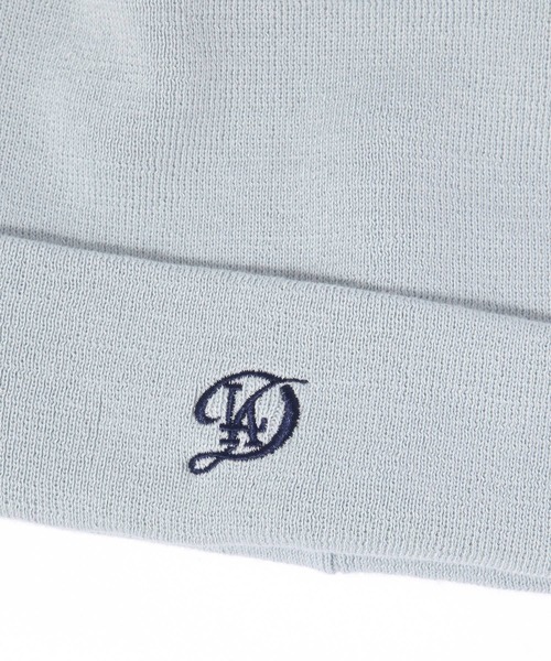 Heather（ヘザー）の「【NEW ERA/ニューエラ】ロゴニットビーニー　617688（ニットキャップ/ビーニー・レディース・グレー/ダークグレー/ベージュ・FREE）」の6枚目の写真