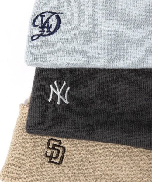 Heather（ヘザー）の「【NEW ERA/ニューエラ】ロゴニットビーニー　617688（ニットキャップ/ビーニー・レディース・グレー/ダークグレー/ベージュ・FREE）」の8枚目の写真