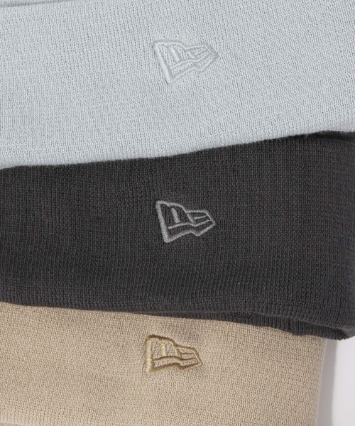 Heather（ヘザー）の「【NEW ERA/ニューエラ】ロゴニットビーニー　617688（ニットキャップ/ビーニー・レディース・グレー/ダークグレー/ベージュ・FREE）」の9枚目の写真