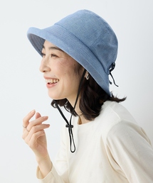 CROSSPLUS ONLINE（クロスプラスオンライン）の「バックリボンセーラーハット【UVカット・UPF50＋】【洗える】（ハット）」