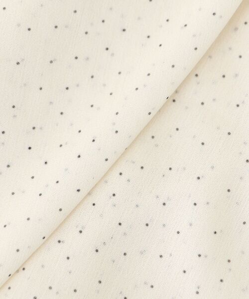 MAJESTIC LEGON（マジェスティックレゴン）の「アメスリフリルリボンミニワンピース（ワンピース・レディース・アイボリー/ブルー系その他2/ホワイト系その他2/グレー・MEDIUM）」の15枚目の写真