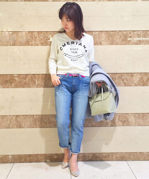 YANUK（ヤヌーク）の「YANUKCECILデニムパンツ（デニムパンツ・レディース・ブルー・23/25/24）」の13枚目の写真