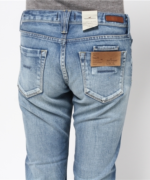 YANUK（ヤヌーク）の「YANUKCECILデニムパンツ（デニムパンツ・レディース・ブルー・23/25/24）」の12枚目の写真