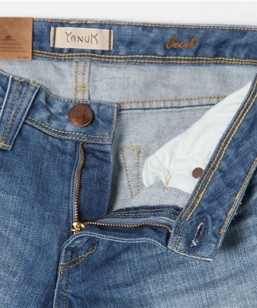 YANUK（ヤヌーク）の「YANUKCECILデニムパンツ（デニムパンツ・レディース・ブルー・23/25/24）」の4枚目の写真