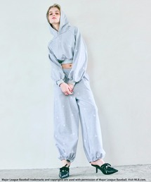 BACK TO THE FIELD（バック トゥー ザ フィールド）の「【MLB】総柄刺しゅうロゴフーディセットアップ（セットアップ）」