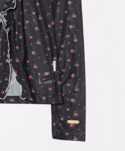 Little sunny bite（リトルサニーバイト）の「【8】【it】【Little Sunny Bite】floral tulle top（Tシャツ/カットソー・レディース・ホワイト/ピンク/ブラック・MEDIUM/SMALL）」の4枚目の写真