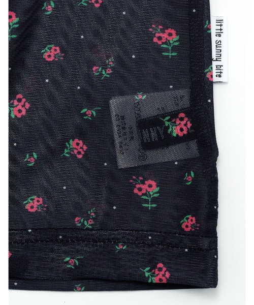 Little sunny bite（リトルサニーバイト）の「【8】【it】【Little Sunny Bite】floral tulle top（Tシャツ/カットソー・レディース・ホワイト/ピンク/ブラック・MEDIUM/SMALL）」の17枚目の写真