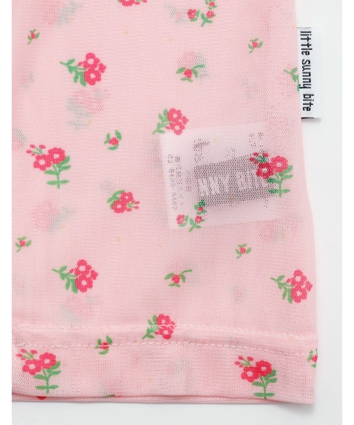 Little sunny bite（リトルサニーバイト）の「【8】【it】【Little Sunny Bite】floral tulle top（Tシャツ/カットソー・レディース・ホワイト/ピンク/ブラック・MEDIUM/SMALL）」の5枚目の写真