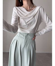 fifth | ドレープデザインカットソー(Tシャツ/カットソー)