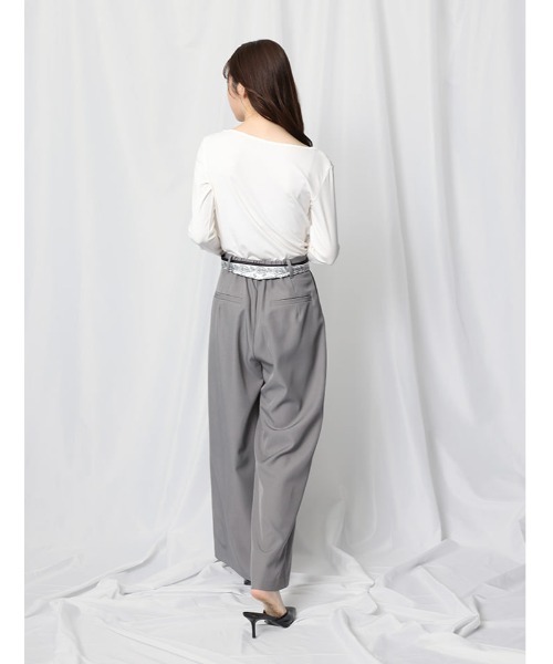 fifth（フィフス）の「ドレープデザインカットソー（Tシャツ/カットソー・レディース・ホワイト/ブラック・M）」の16枚目の写真