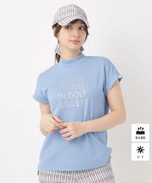 adabat | 【吸水速乾】UVメッセージロゴモックT(Tシャツ/カットソー)