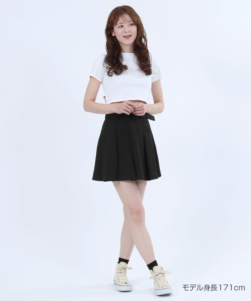 マリークヮント MARYQUANT ノースリーブ スカート ワンピース ネイビー