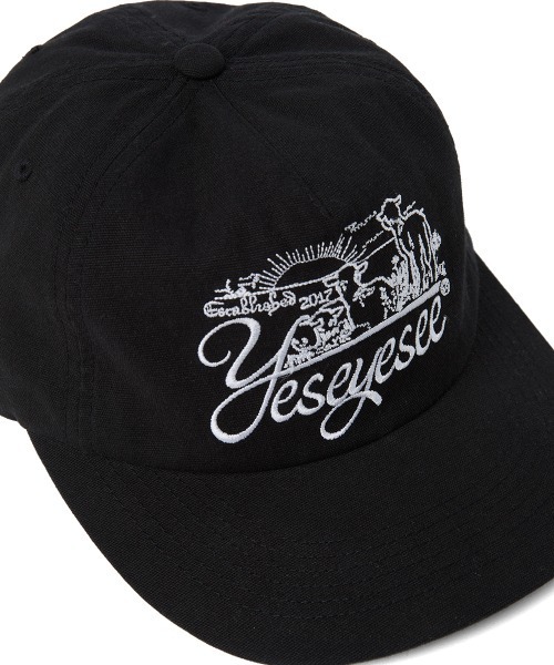 YESEYESEE(イエスアイシー)の「Field Cap(キャップ・メンズ・ブラック/オレンジ/グリーン・FREE)」の6枚目の写真
