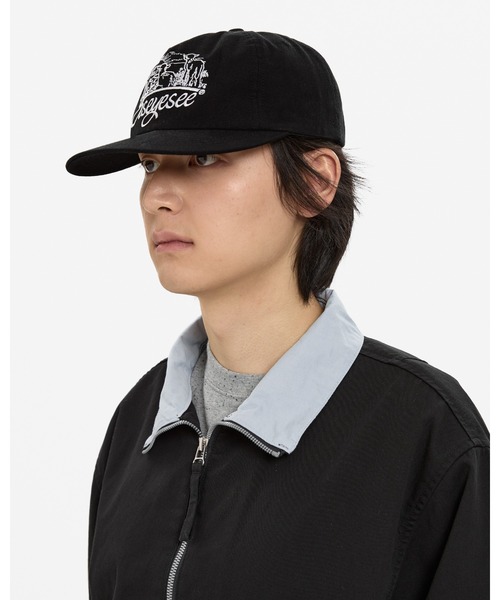 YESEYESEE(イエスアイシー)の「Field Cap(キャップ・メンズ・ブラック/オレンジ/グリーン・FREE)」の9枚目の写真