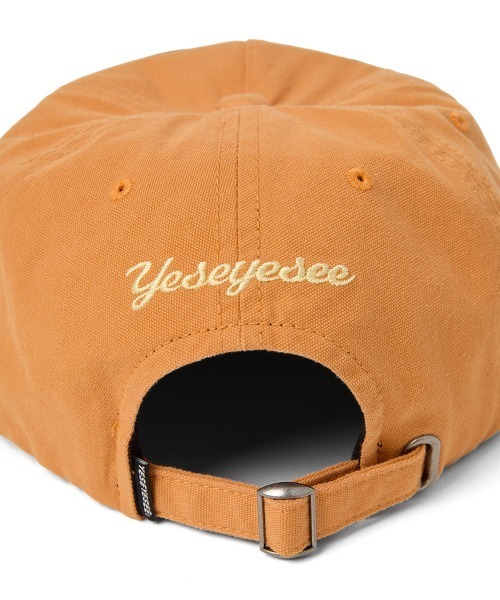 YESEYESEE(イエスアイシー)の「Field Cap(キャップ・メンズ・ブラック/オレンジ/グリーン・FREE)」の21枚目の写真