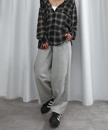 スウェットカーブパンツ