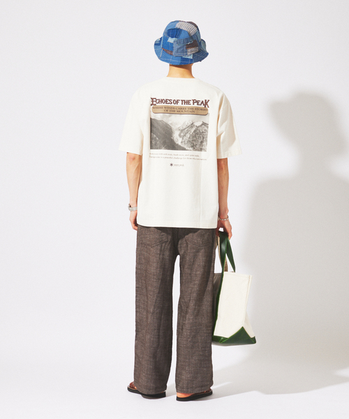 Snow Peak(スノーピーク)の「snow peak / スノーピーク 別注 谷川岳 プリント Tシャツ(Tシャツ/カットソー・メンズ・ブラック系その他/ストーン・X-LARGE/LARGE/MEDIUM)」の16枚目の写真
