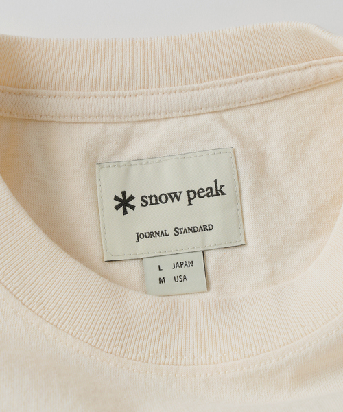 Snow Peak(スノーピーク)の「snow peak / スノーピーク 別注 谷川岳 プリント Tシャツ(Tシャツ/カットソー・メンズ・ブラック系その他/ストーン・X-LARGE/LARGE/MEDIUM)」の9枚目の写真