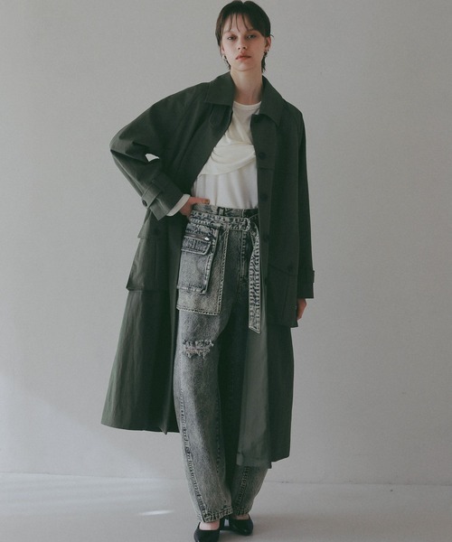 BAYFLOW（ベイフロー）の「【EF(エフ)】バルマカーンコート（WOMEN）（その他アウター・レディース・カーキ/ベージュ・FREE）」の13枚目の写真