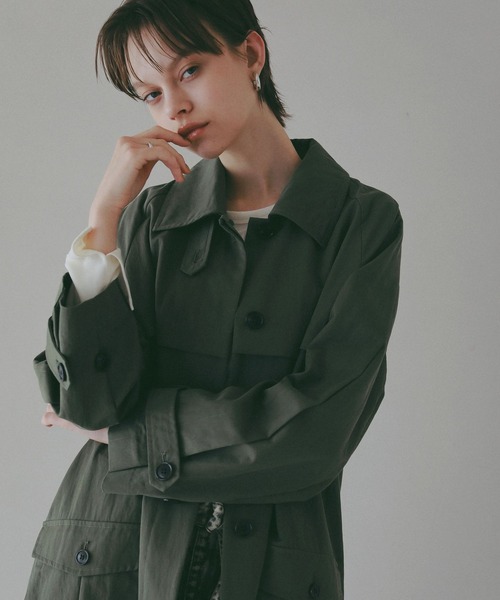 BAYFLOW（ベイフロー）の「【EF(エフ)】バルマカーンコート（WOMEN）（その他アウター・レディース・カーキ/ベージュ・FREE）」の15枚目の写真